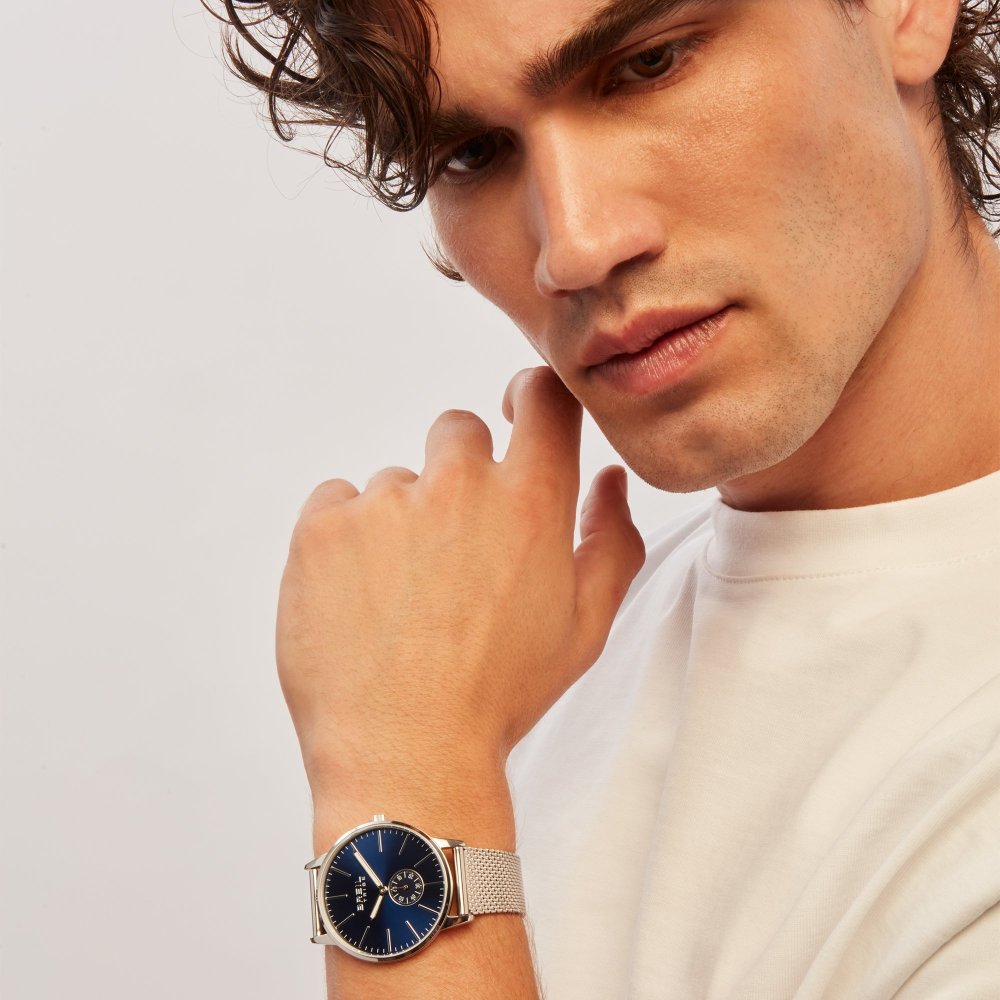 Breil Tribe - Piccolo Secondo Gent - Orologio Uomo - Nero