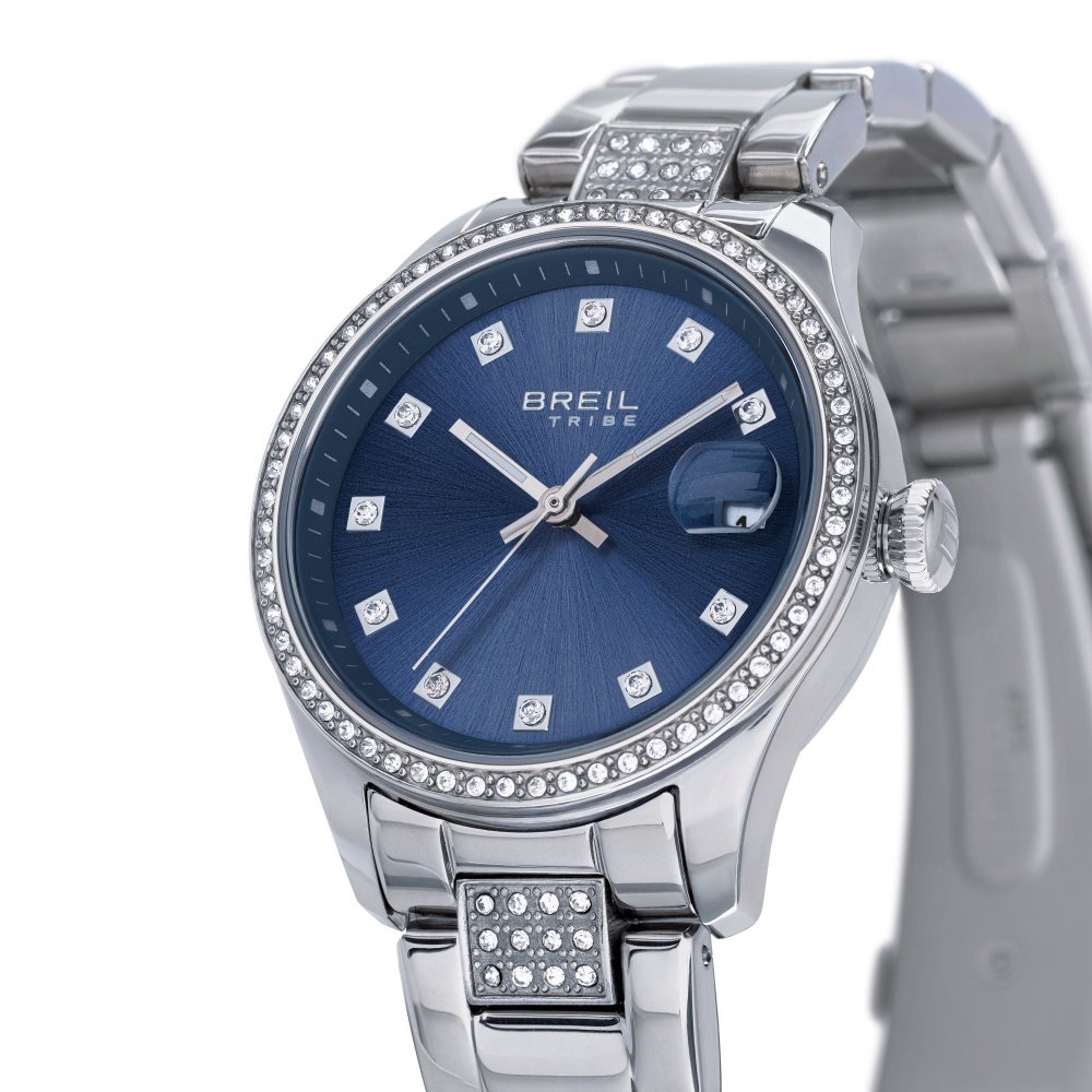 Breil Tribe - Solo Tempo Lady - Acciaio - Blu