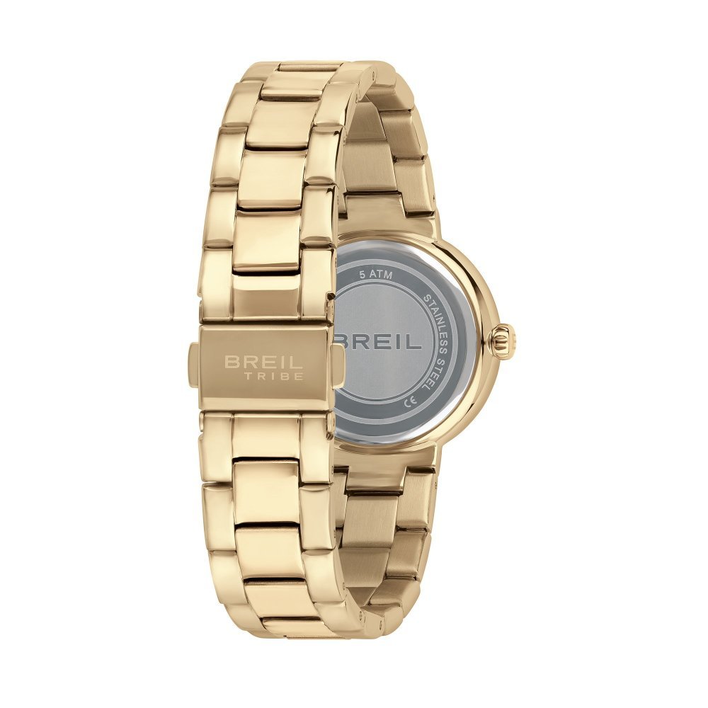 Breil Tribe - Solo Tempo Lady - Acciaio Oro - Verde