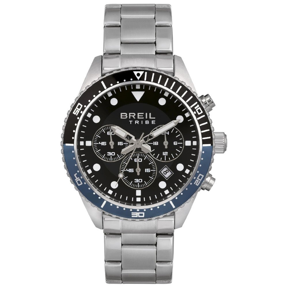 Breil Tribe - Chrono Gent 42 Mm - Acciaio - 100M
