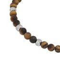 Breil Tribe - Bracciale Wild - Occhio Di Tigre - Acciaio