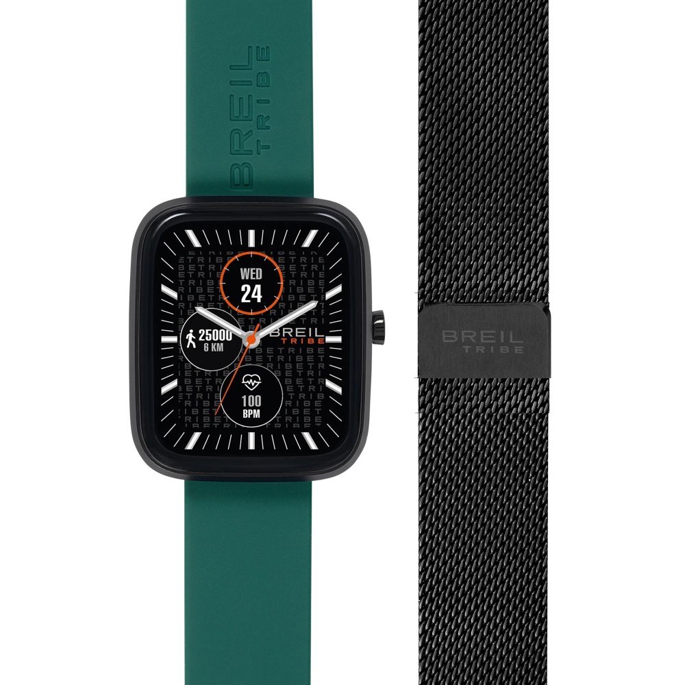 Breil Tribe - Smartwatch Unisex - Silicone - Acciaio