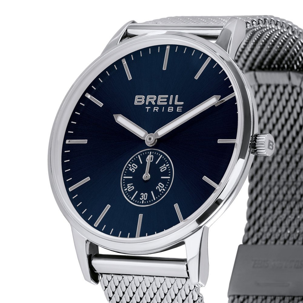 Breil Tribe - Piccolo Secondo Gent - 41 Mm - Blu