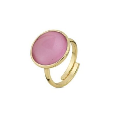 Boccadamo - Anello Xan217Dr - Oro Giallo - Cristallo Rosa
