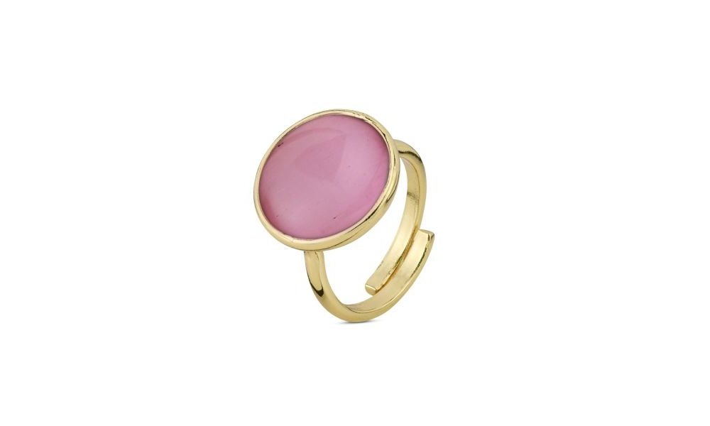 Boccadamo - Anello Xan217Dr - Oro Giallo - Cristallo Rosa