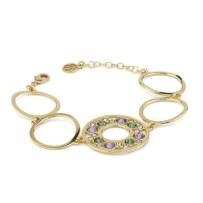 Boccadamo - Bracciale Xb1021D - Oro Giallo - Cristalli