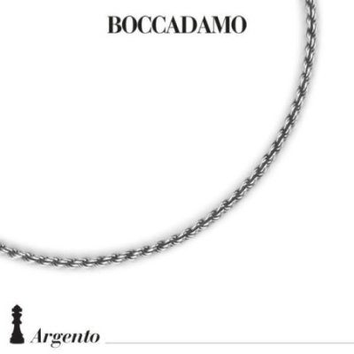 Boccadamo - Collana Maglia Corda - Argento 925
