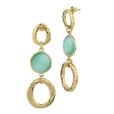 Boccadamo - Orecchini Pendenti - Oro Giallo - Cristalli