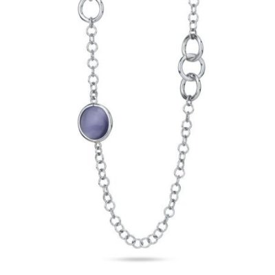 Boccadamo - Collana Xgr739V - Cristalli Viola - Bronzo