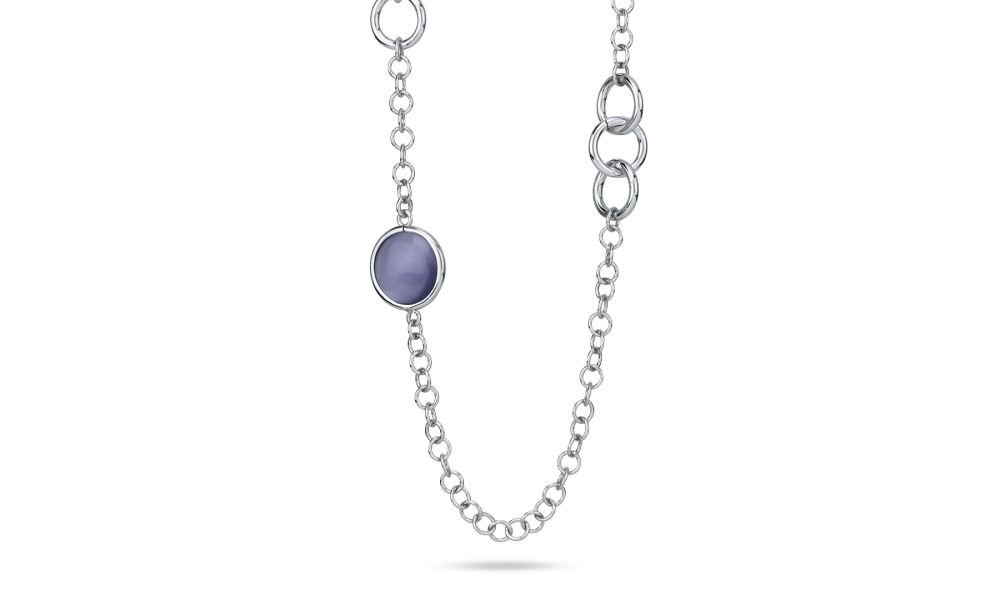 Boccadamo - Collana Xgr739V - Cristalli Viola - Bronzo