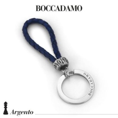 Boccadamo - Portachiavi Scooby Doo - Pelle - Blu