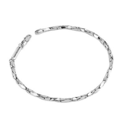 Boccadamo - Bracciale Maglia Quadrata - Argento