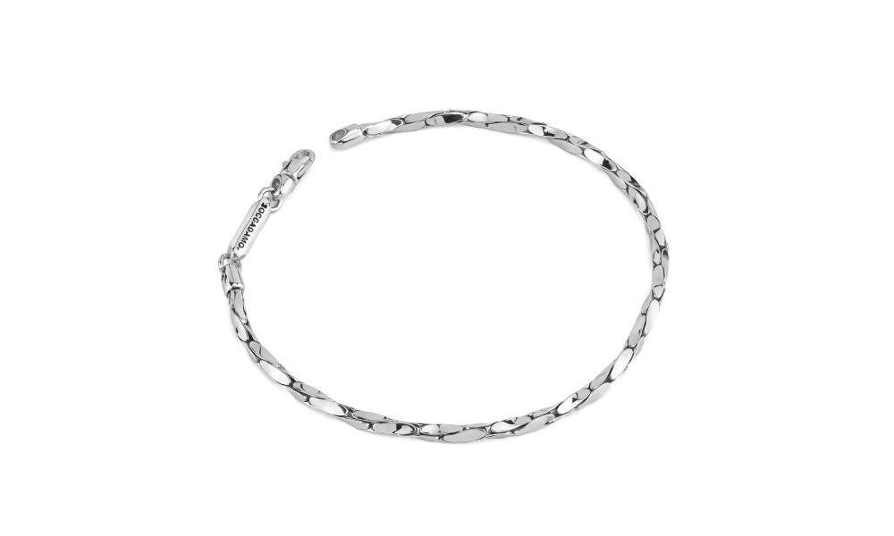 Boccadamo - Bracciale Maglia Quadrata - Argento