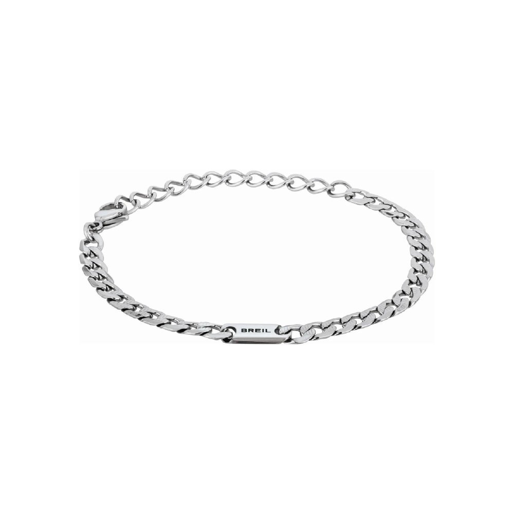 Breil - Bracciale Groovy - Acciaio Lucido - Argento