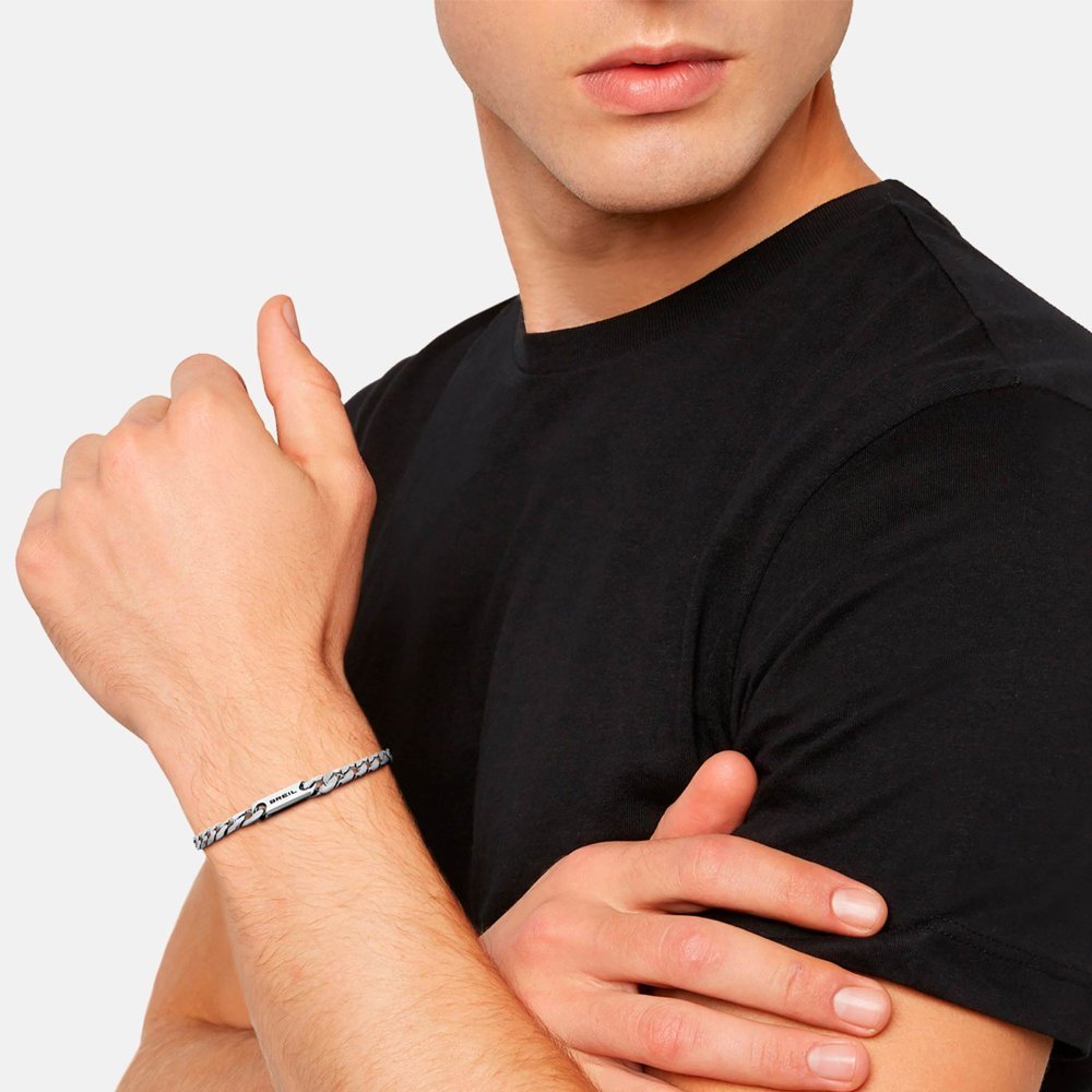Breil - Bracciale Groovy - Acciaio Lucido - Argento