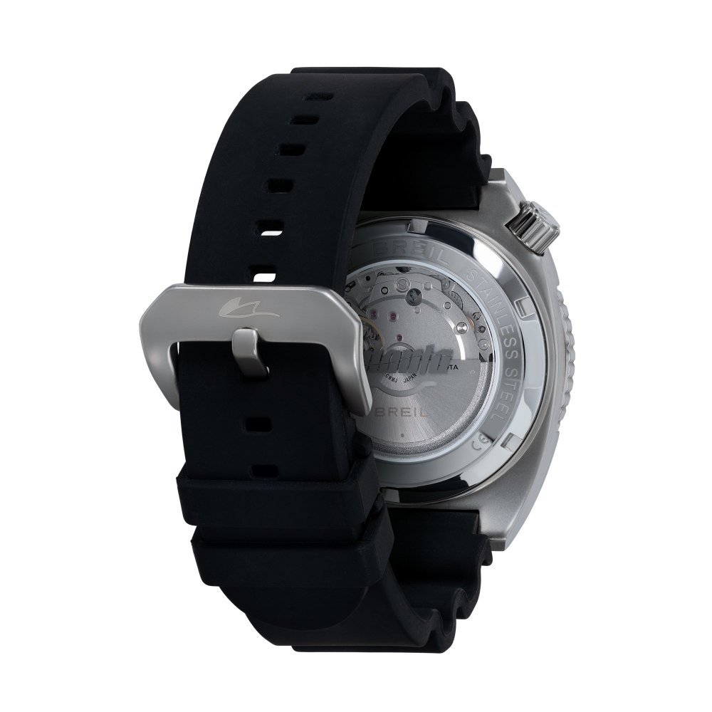 Breil - Manta Seeker Automatic 42Mm - Nero - Silicone