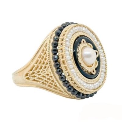 Gerardo Sacco - Anello In Oro 375/000 - Agata