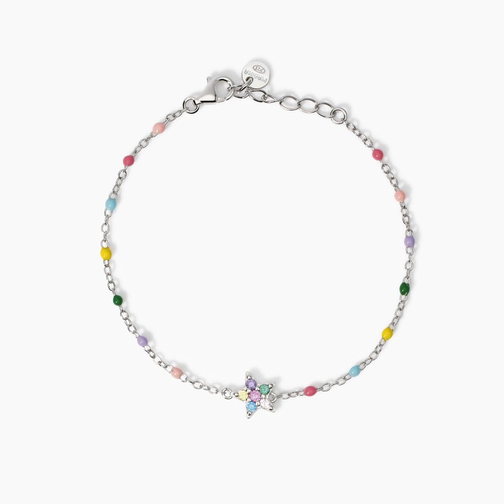 Mabina - Bracciale In Argento - Smalto - Tormalina
