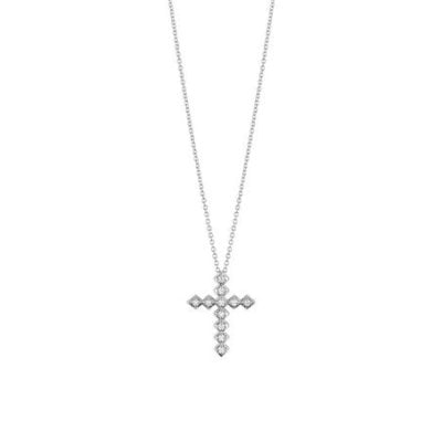Salvini - Collierino Intrecci S - Oro Bianco - Diamante