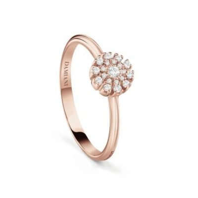 Damiani - Anello Margherita - Oro Rosa - Diamante