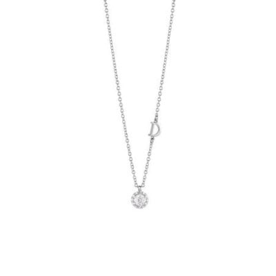 Damiani - Collierino Minou - Oro Bianco - Diamante