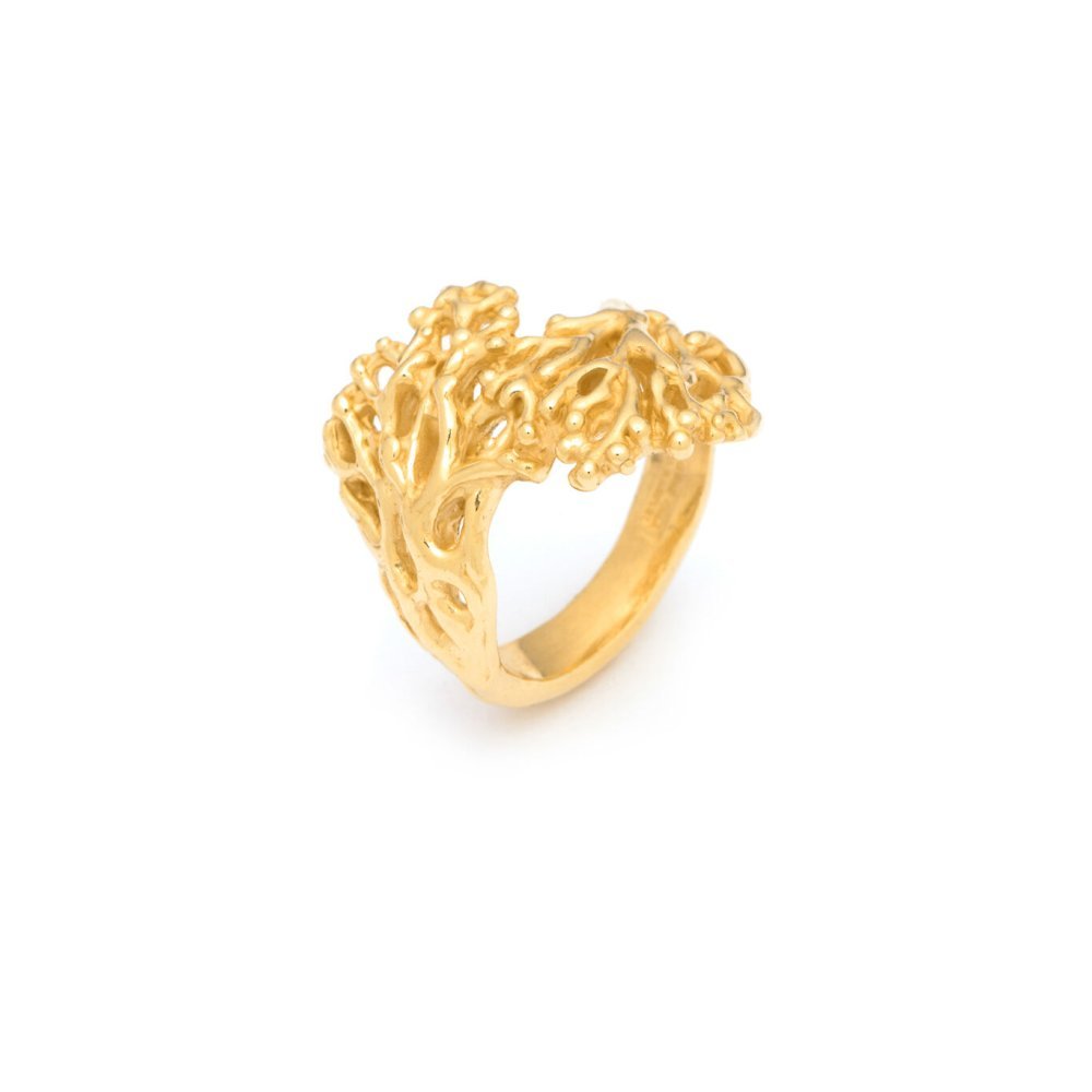 Giovanni Raspini - Anello Coral - Argento - 18 Kt