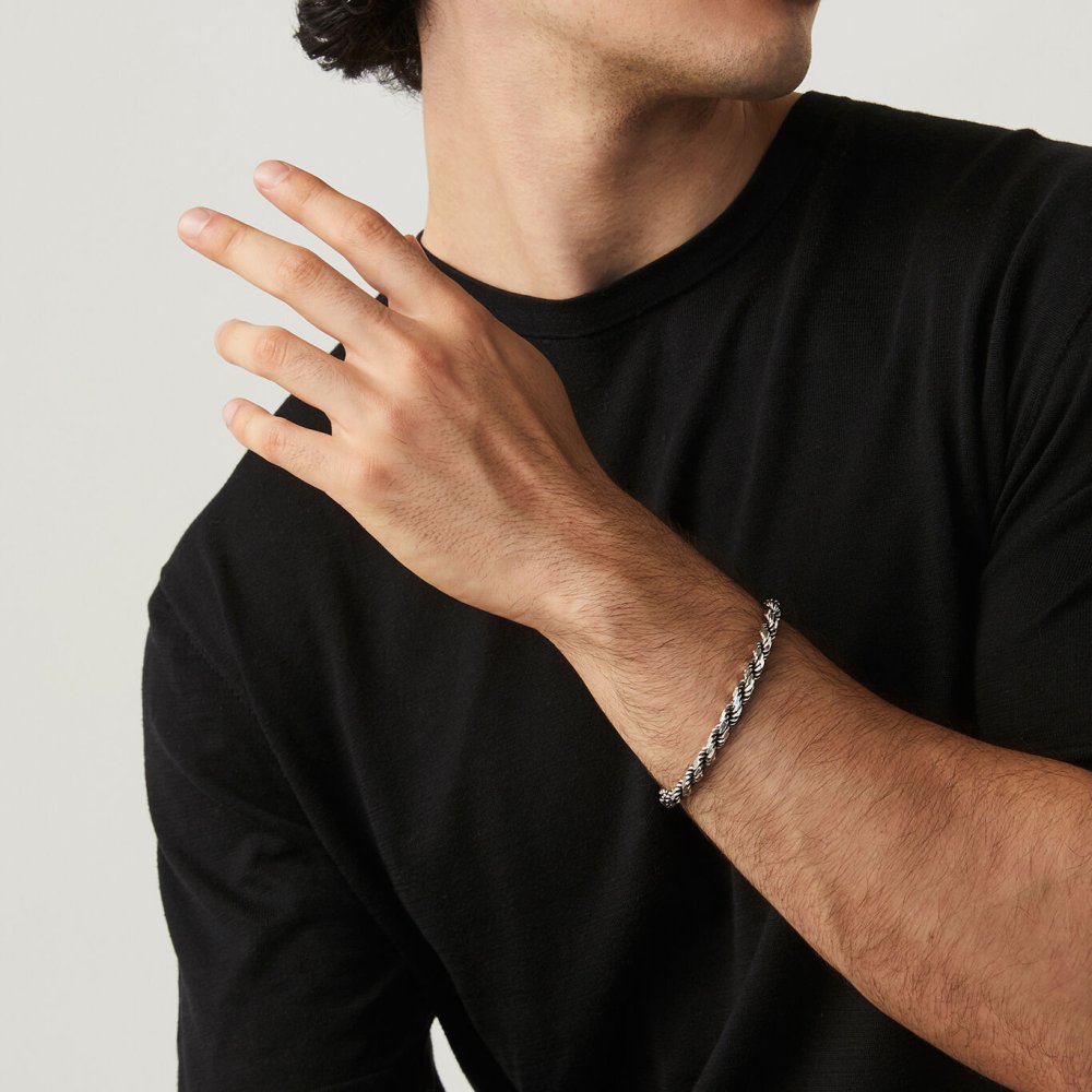Giovanni Raspini - Bracciale Torchon Y - Argento