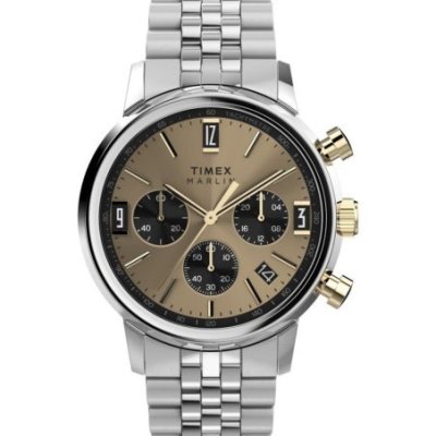 Timex - Orologio Marlin - Cronografo - Acciaio