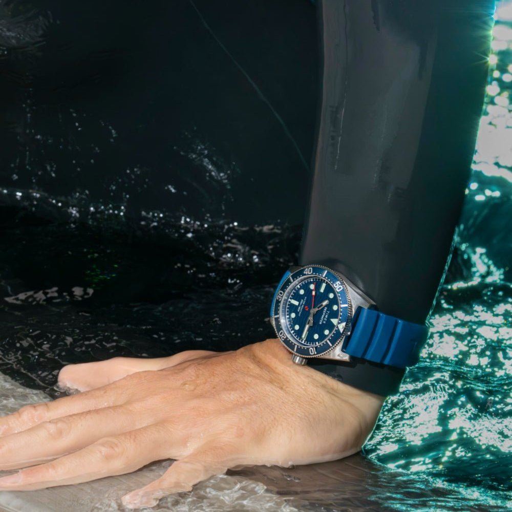 Timex - Orologio Deepwater Reef 200 - 41 Mm - Gomma