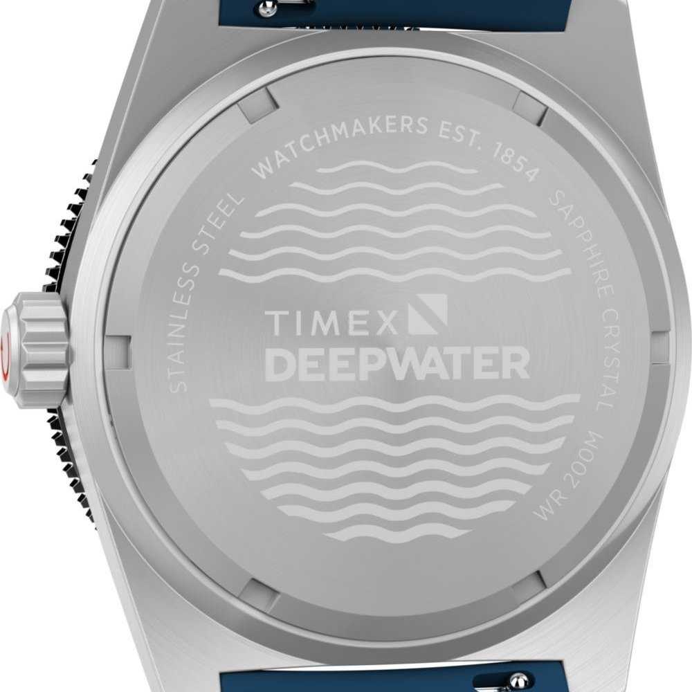 Timex - Orologio Deepwater Reef 200 - 41 Mm - Gomma