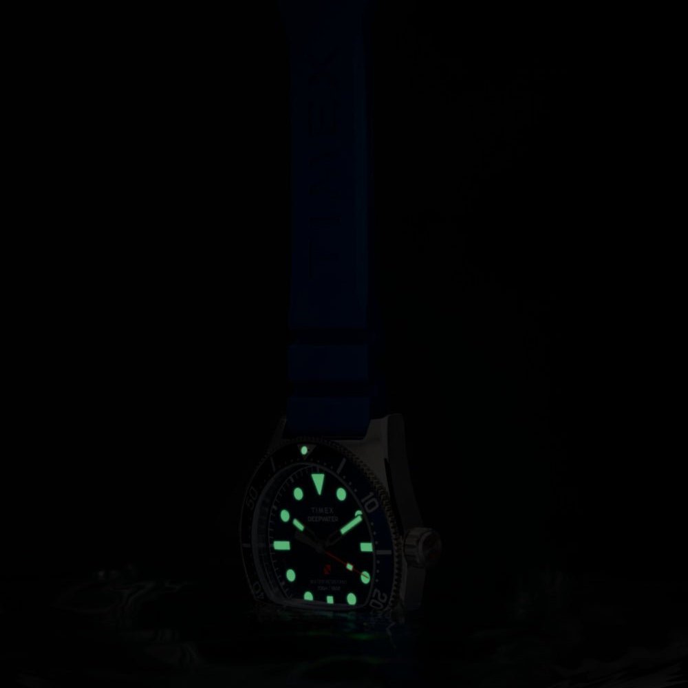 Timex - Orologio Deepwater Reef 200 - 41 Mm - Gomma