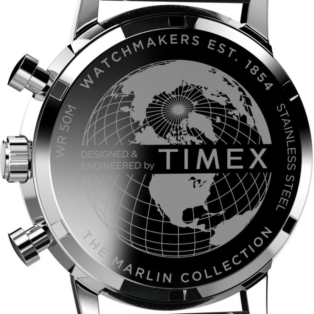 Timex - Orologio Marlin® Cronografo - Pelle - 40Mm