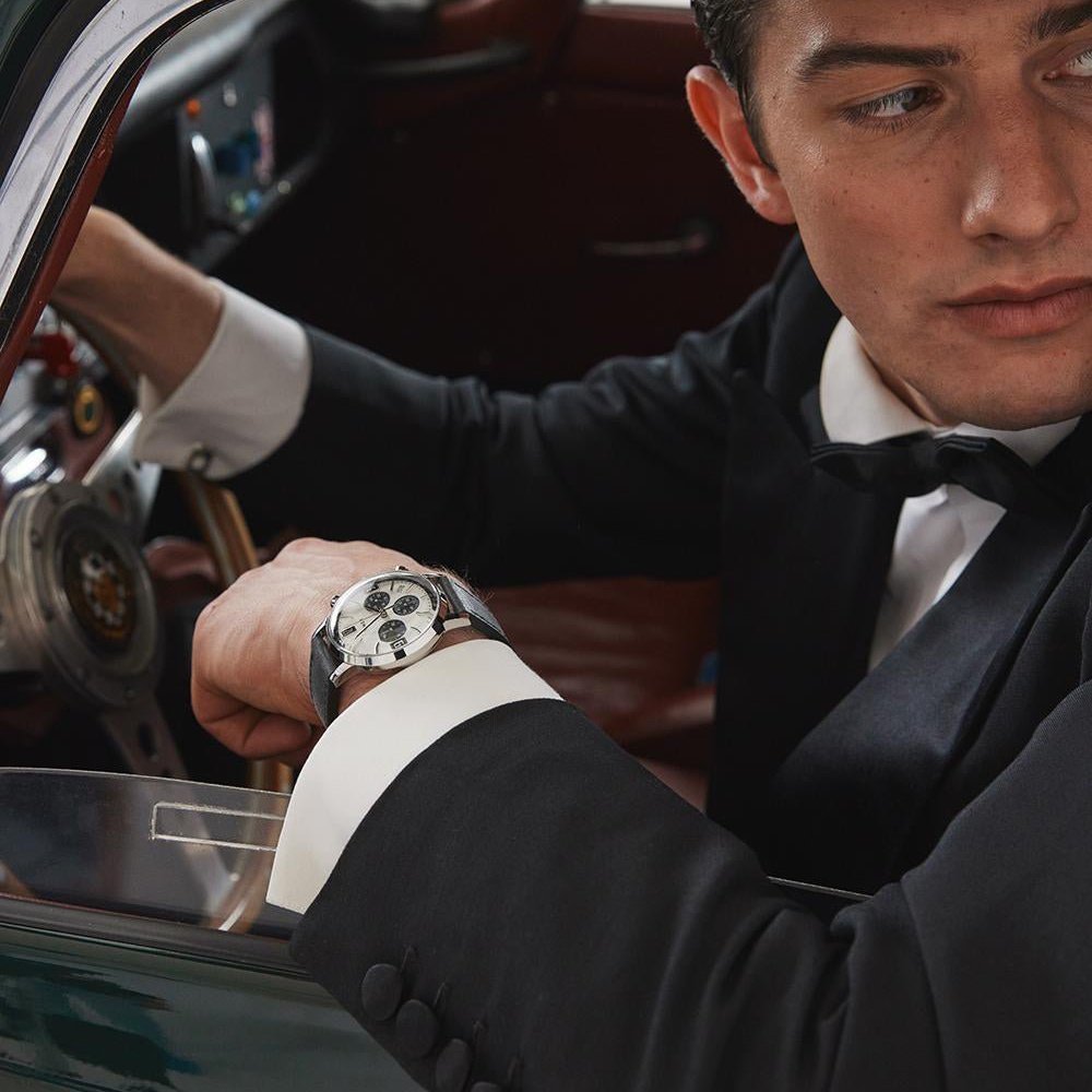Timex - Orologio Marlin® Cronografo - Pelle - 40Mm