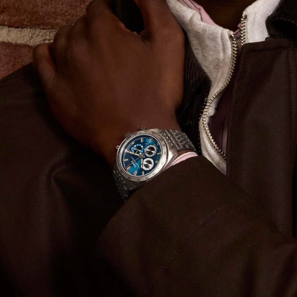 Timex - Orologio Waterbury - Cronografo - Acciaio