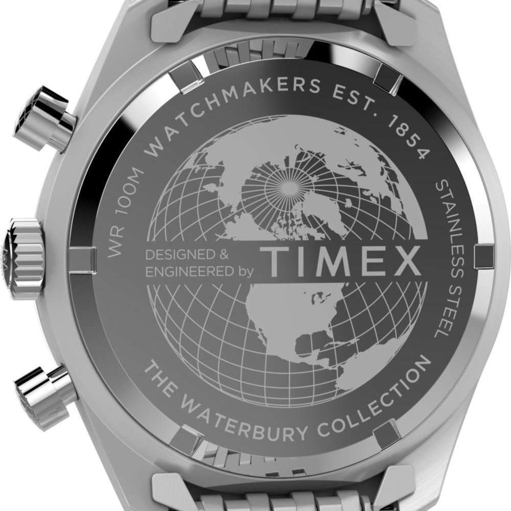 Timex - Orologio Waterbury - Cronografo - Acciaio