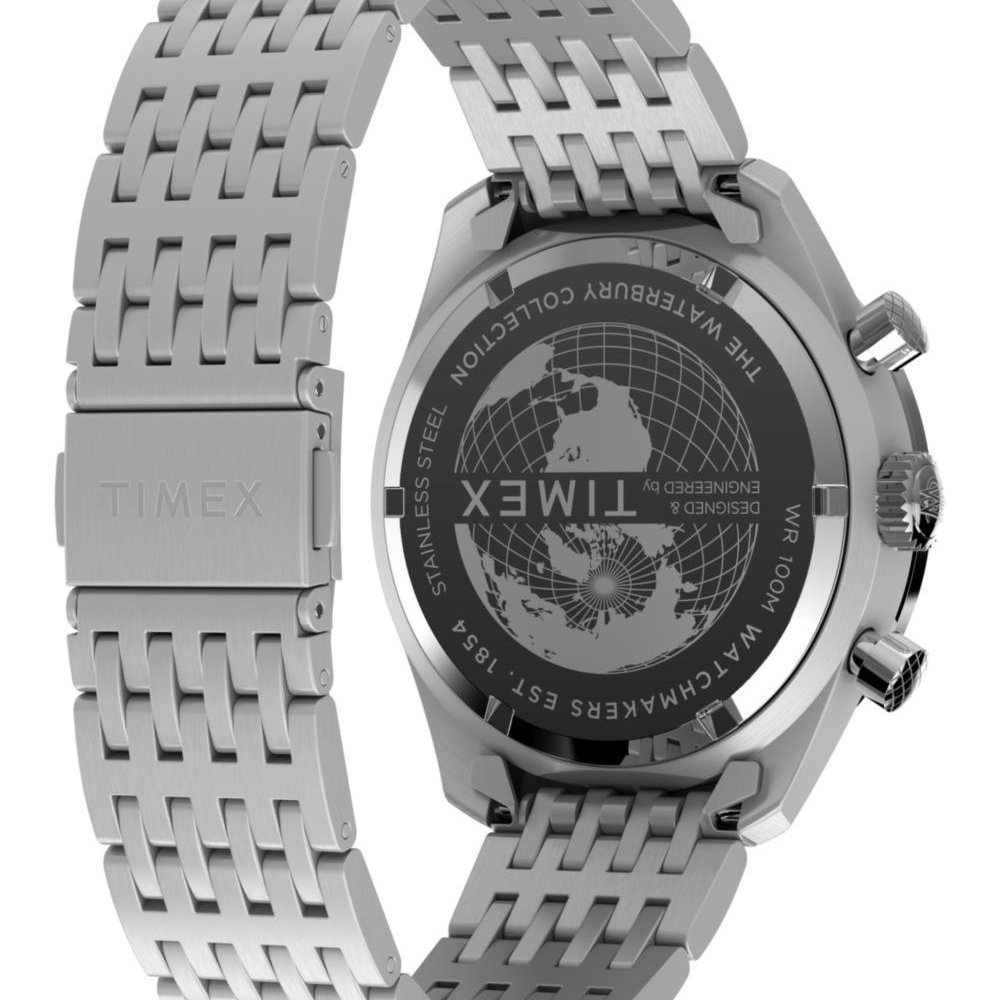 Timex - Orologio Waterbury - Cronografo - Acciaio