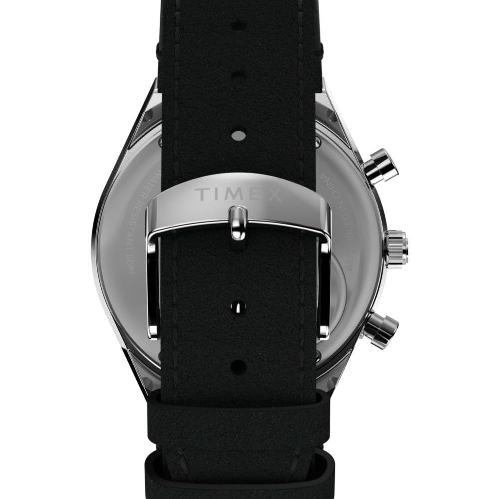 Timex - Orologio Chronograph Q Timex - Snoopy - Pelle