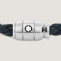Montblanc - Bracciale Medio - Pelle - Blu Avio