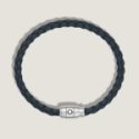 Montblanc - Bracciale Medio - Pelle - Blu Avio