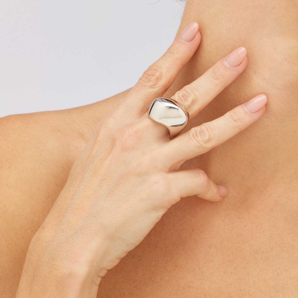 Pianegonda - Anello A Fascia Larga - Argento 925