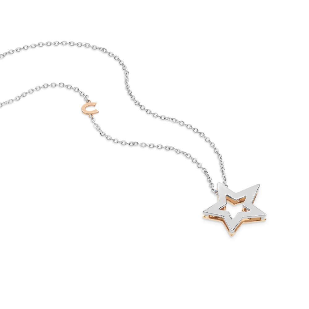 Comete Gioielli - Girocollo Oro Bianco - Diamanti