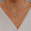 Comete Gioielli - Girocollo Oro Bianco - Diamanti