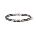 Comete Gioielli - Bracciale Acciaio - Zircone Nero