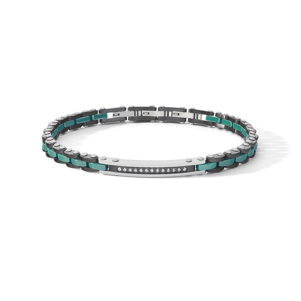 Comete Gioielli - Bracciale In Acciaio - Pvd Nero