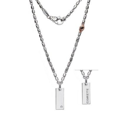 Comete Gioielli - Girocollo Argento - Diamante