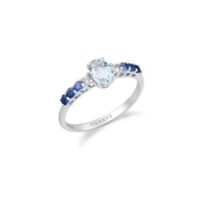 Comete Gioielli - Anello Oro 750‰ - Zaffiri Degradè