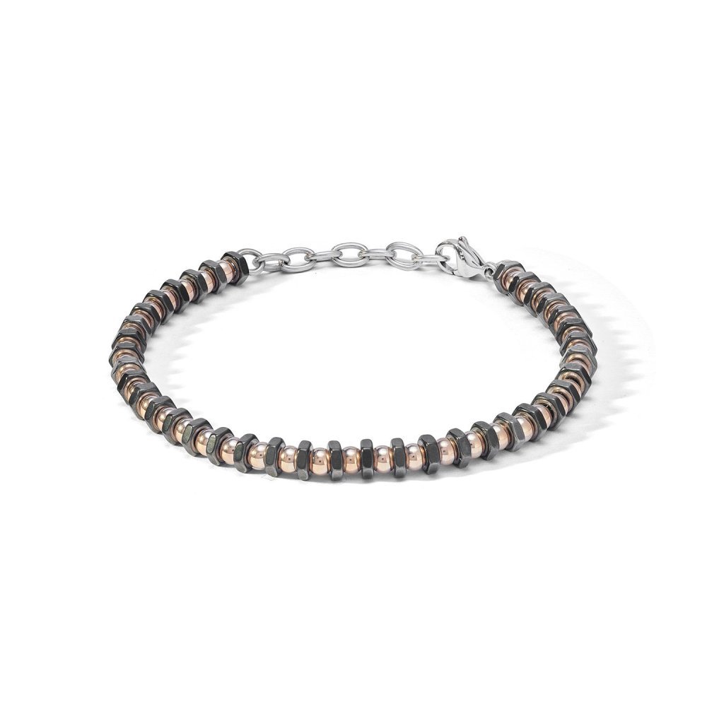 Comete Gioielli - Bracciale In Acciaio - Pvd Nero