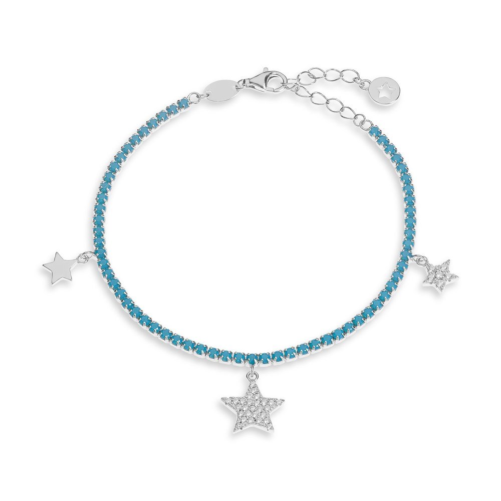 Comete Gioielli - Bracciale Tennis - Argento - Zirconi