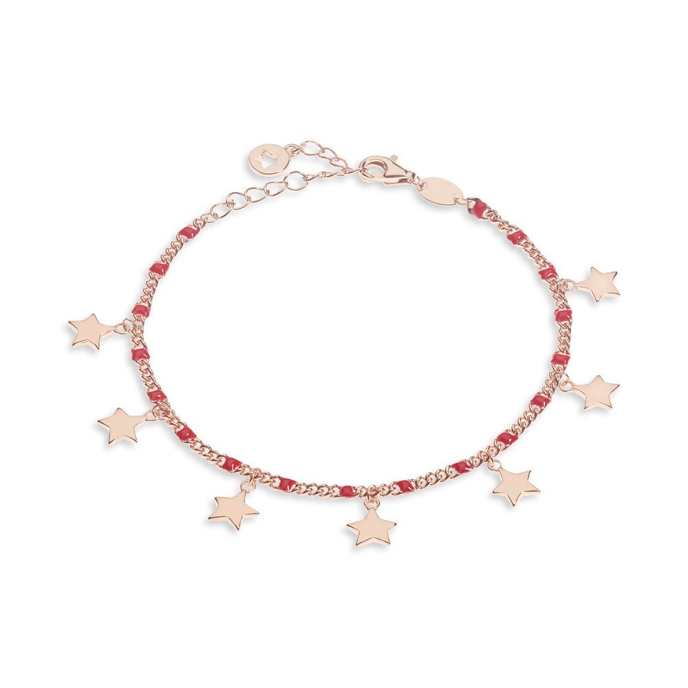 Comete Gioielli - Bracciale Stella - Argento - Doratura Rosè