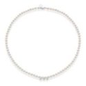 Comete Gioielli - Collana Filo Perle - Oro E Diamanti